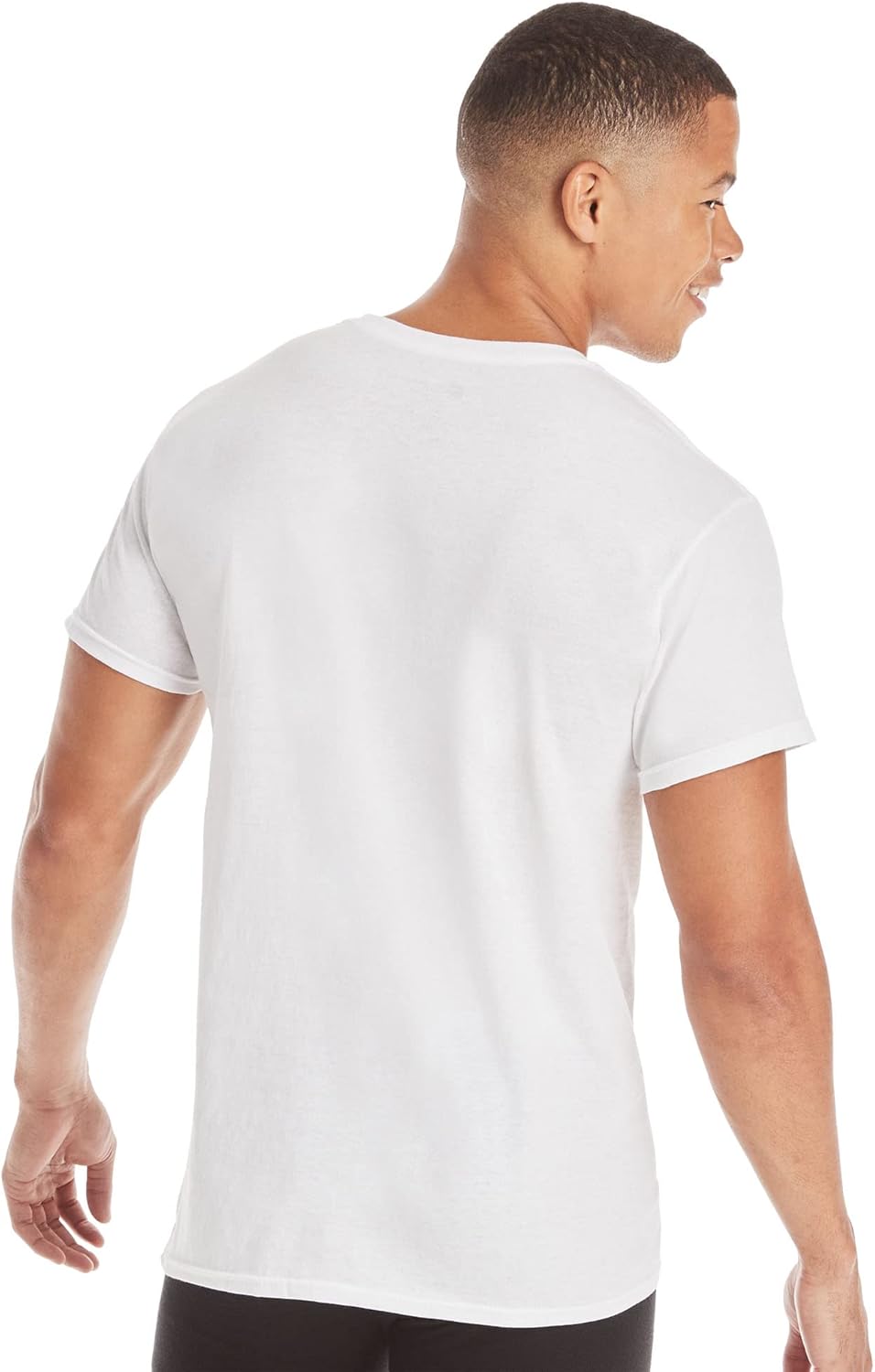 Packs, Stay-Tucked Soft Cotton, Best Undershirts for Men, White/Black/Asstd Multipacks